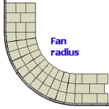fan radius