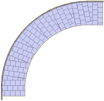 single taper skewed radius