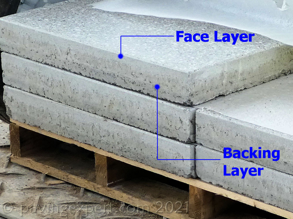 face-mix flags on site