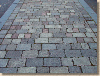 Broken Bond block paving