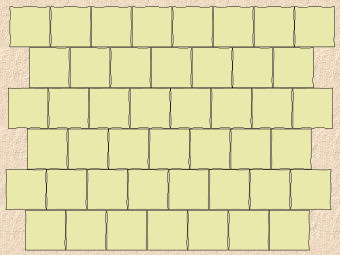 transverse stretcher bond