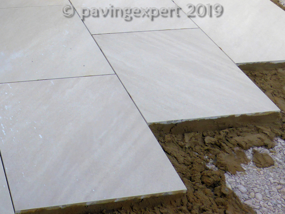 porcleain paving being laid porcleain paving being laid