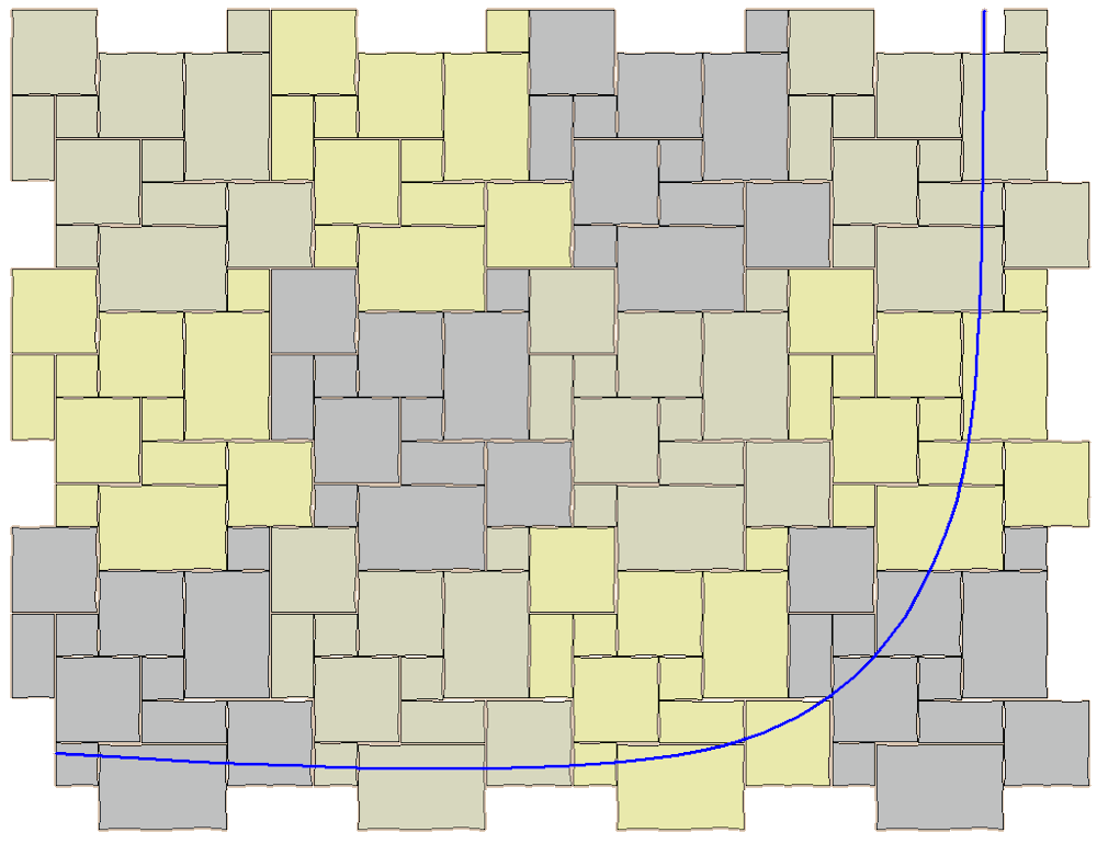 cutting a pseudo-random pattern cutting a pseudo-random pattern
