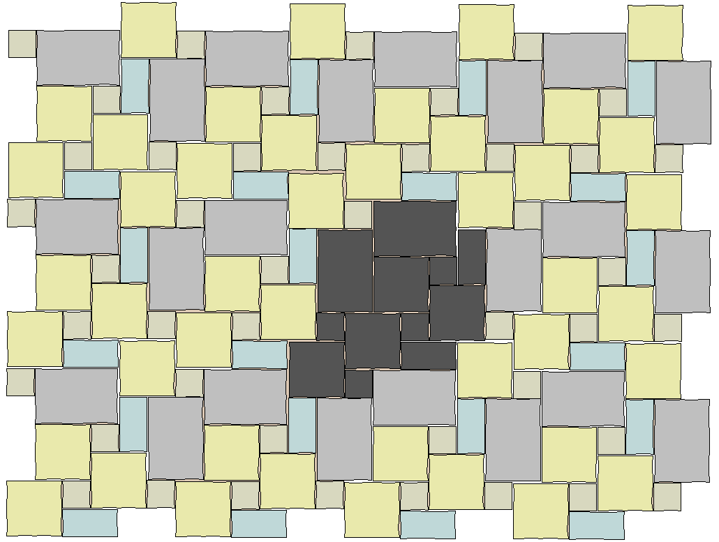 Octopus Opus laying pattern Octopus Opus laying pattern