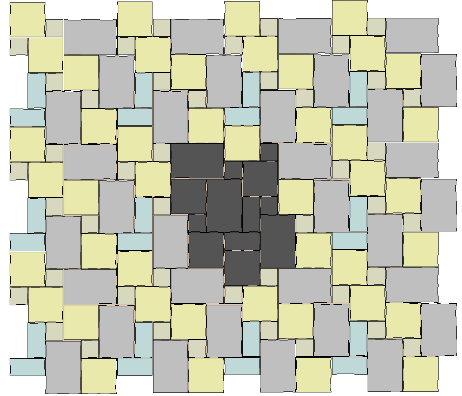 OOpulent Opus laying pattern