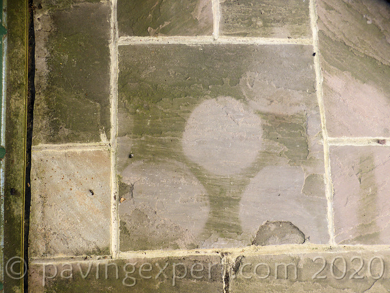 Maintenance And Repair Removing Stains Pavingexpert - How To Remove Rust Stains From Sandstone Patio Doors