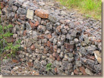 rubble filled basket