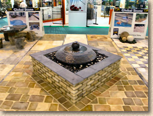 Global Stone fountain