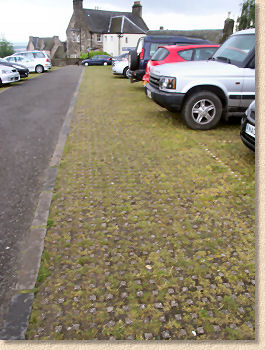 grass paving at Stirling Castle