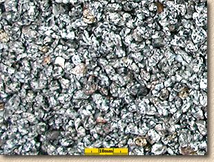 10mm silver grey granite