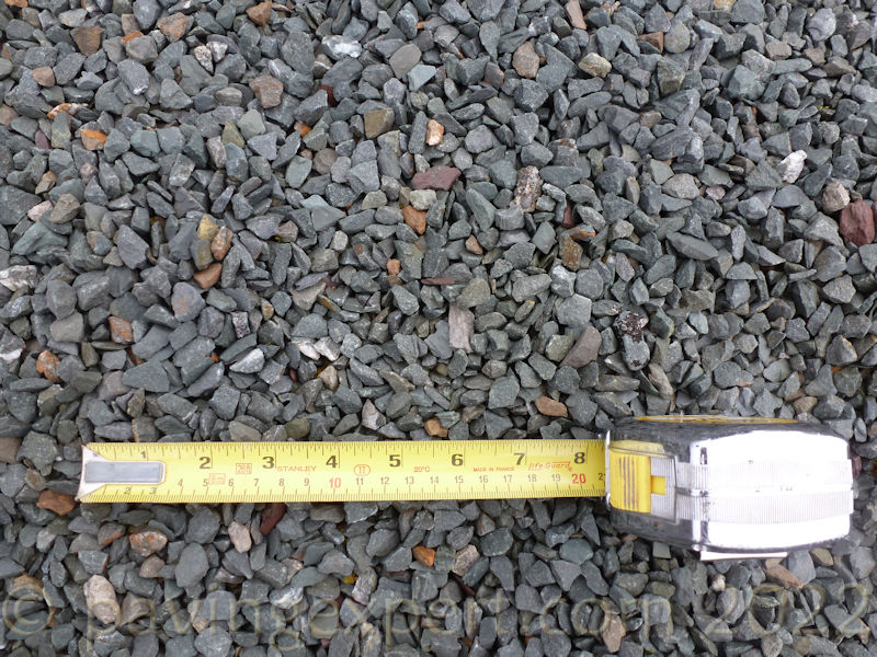 10mm grey granite gravel