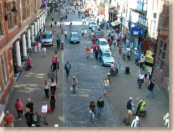 pitch jointed street paving