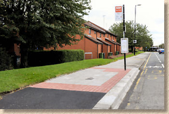 bus stop layout