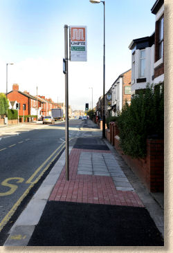 accessible bus stop