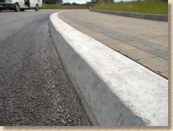 slip form concrete kerb