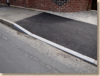 lightweight plastic kerb