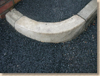 600mm radius kerb