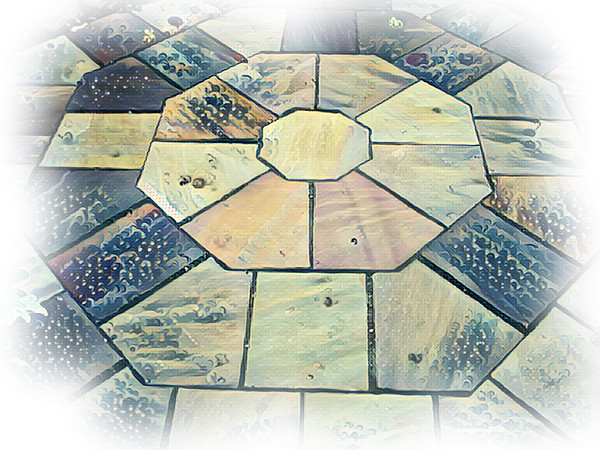Imported Stone Paving for Patios and Gardens Logo