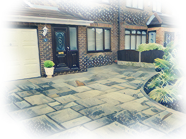 Flagstones for Driveways from Pavestone Logo