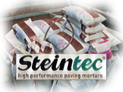 Paving Mortars and Primers from Steintec Tuffbau Logo