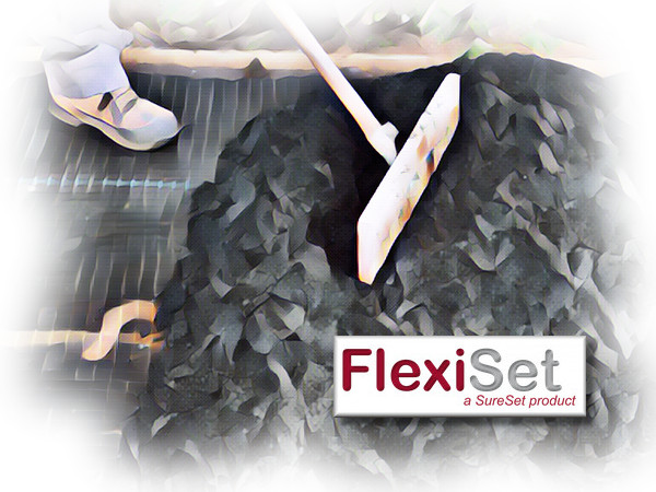 FlexiSet Permeable Resin Bound Paving from SureSet UK Logo