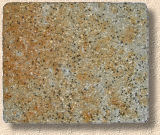 rust stained paver