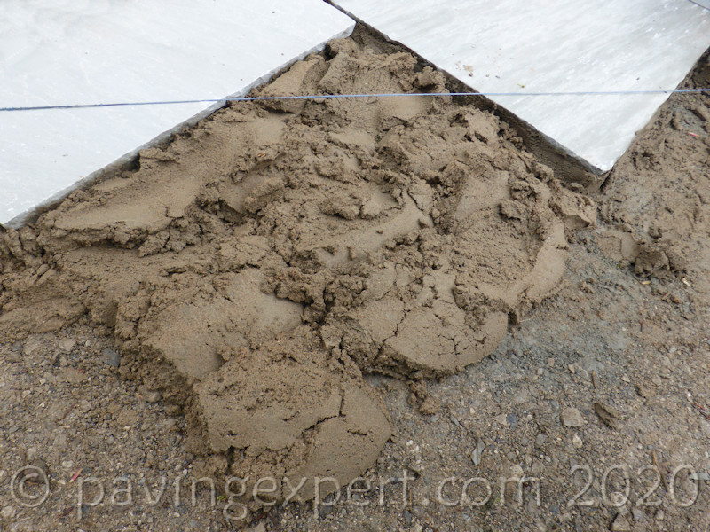 bedding mortar