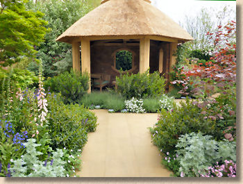 thatched gazebo