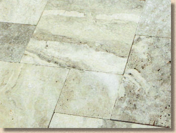 pewter travertine