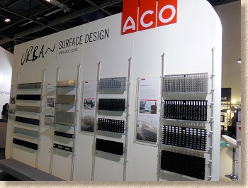 Aco linear channel gratings