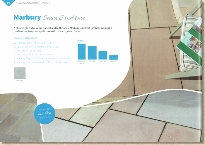 marbury sawn paving