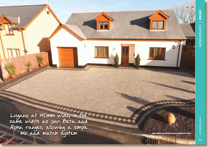 Lugano block paving Lugano block paving