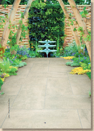 siena desert porcelain paving