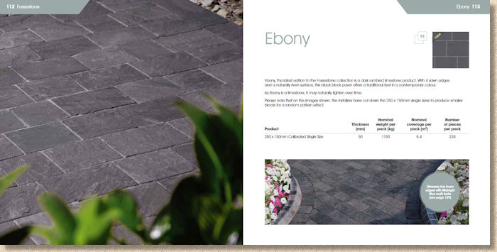 FosseStone Ebony