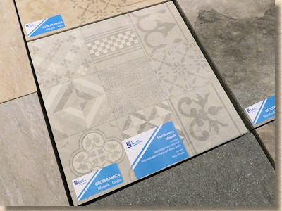 Tile-pattern porcelain Tile-pattern porcelain