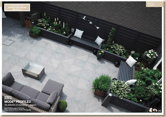 Mode Profiled Porcelain Paving