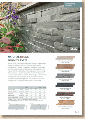 Natural Stone Walling Slips