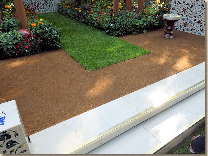 orangey-brown self-binding gravel orangey-brown self-binding gravel
