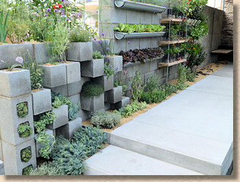 cmu wall planters cmu wall planters