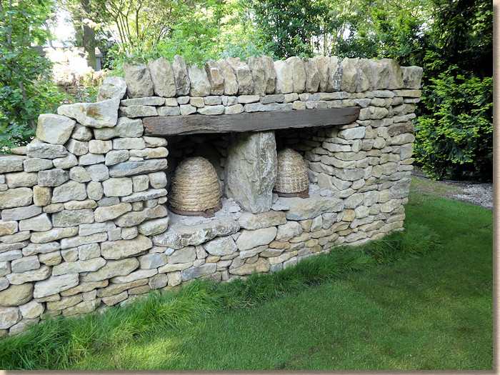 woven bee skeps
