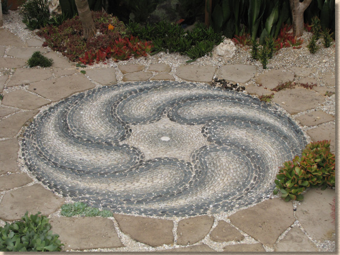 swirly mosaic