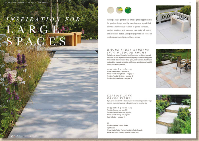 feature on large spaces feature on large spaces