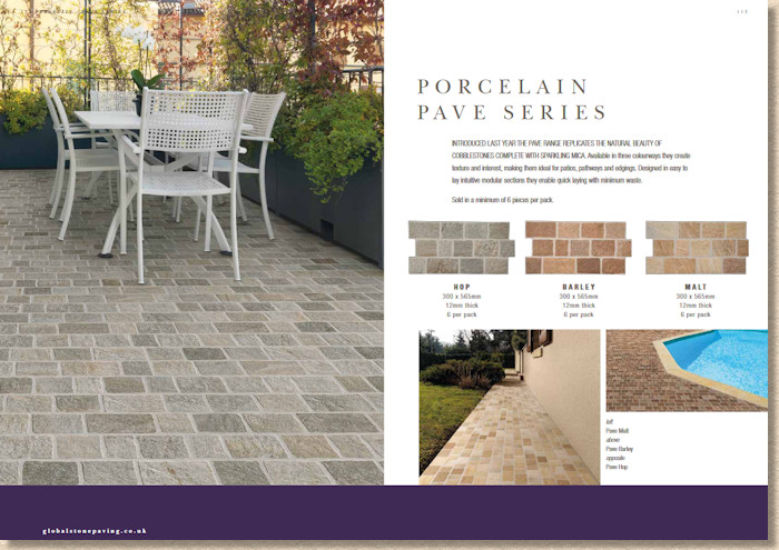 Pave Porcelain