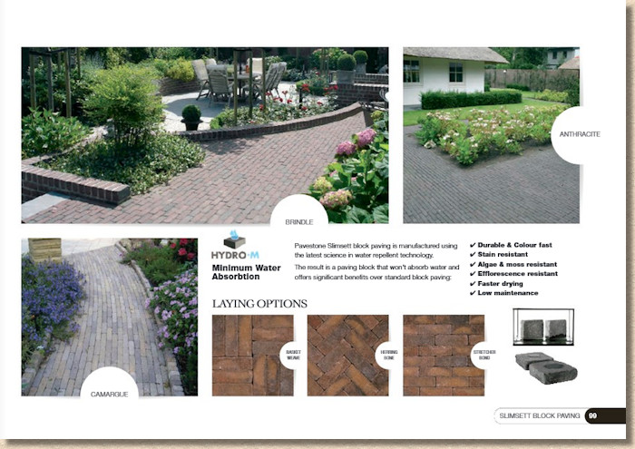 Hydro-M block paving