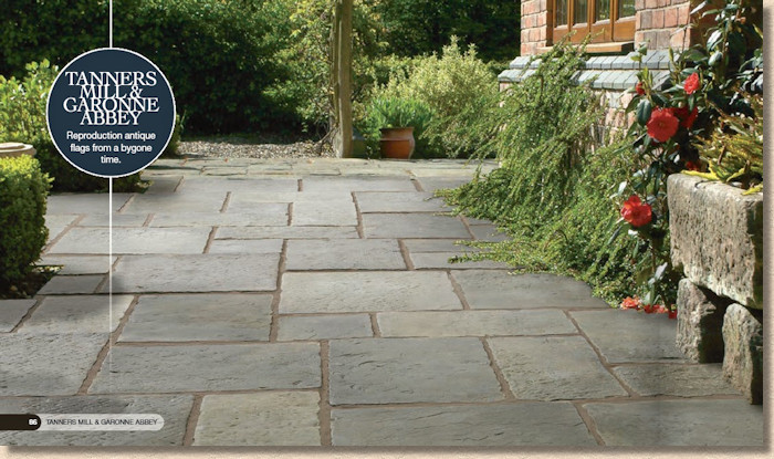 Tanners Mill wet-cast concrete paving