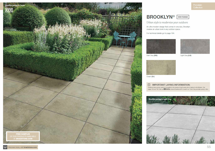 Brooklyn ceramic paving