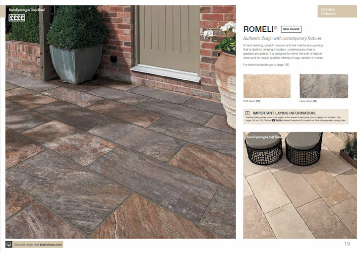 Romeli porcelain paving