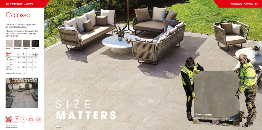 talasey 2020 colosso porcelain paving