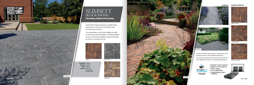 pavestone 22 slimsett