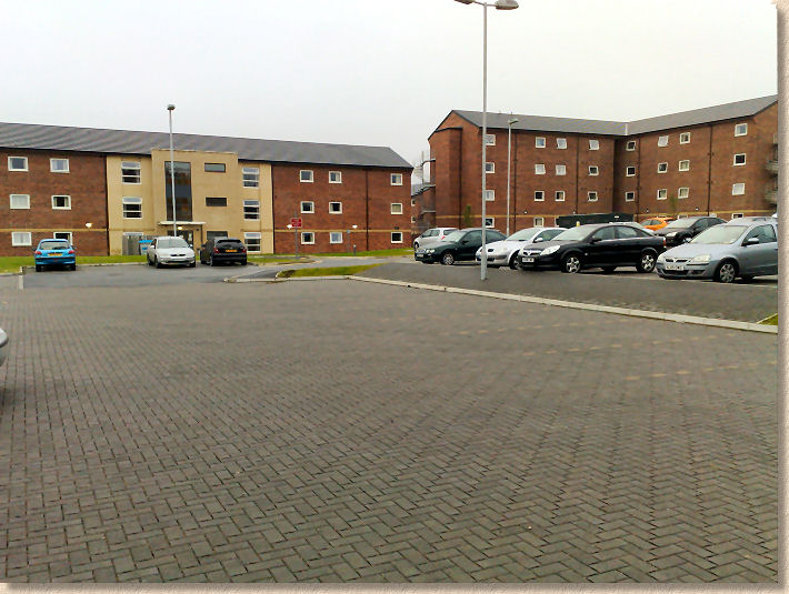 aquaflow paving at catterick barracks